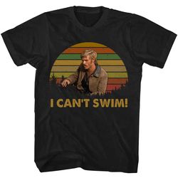 i can't swim t shirt, butch cassidy and the sundance kid t shirt, butch cassidy and the sundance kid shirt