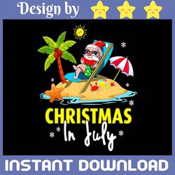 christmas in july party svg, summer xmas santa, holiday svg, tropical christmas, pool party, printable instant download