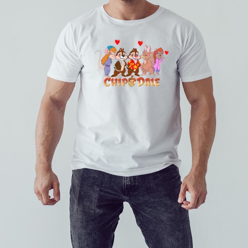 Disney Best Movie Chip N Dale Friends shirt, Unisex Clothing, Shirt For Men Women, Graphic Design, Unisex Shirt