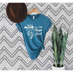 hippie soul shirt, boho shirt, hippie life shirt, camping shirt, peace love shirt,hippie life shirt,hippie soul t-shirt,