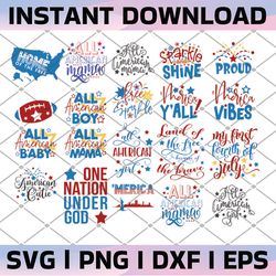 4th of july svg bundle, fourth of july svg, independence day svg, patriotic svg