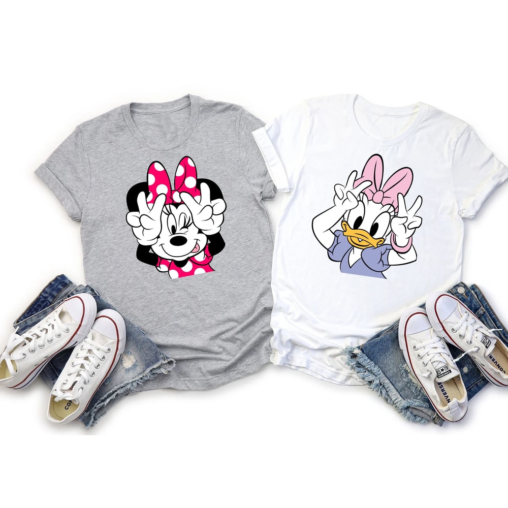Minnie Mouse Shirt, Daisy Duck Shirt, Custom Disney Shirts, Disney Family Shirts, Disney Matching Shirts, Disney Vacation Shirts - 1.jpg