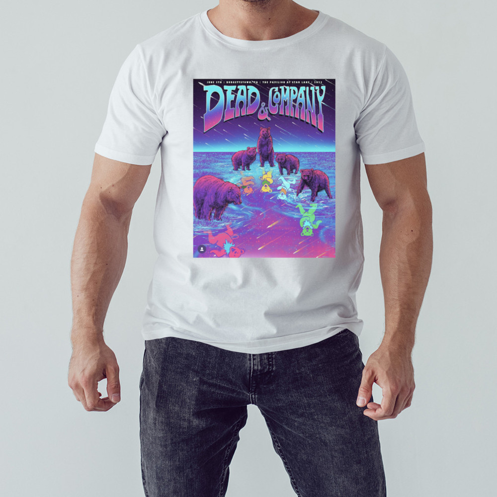 Dead and Company June 5th, 2023 The Pavilion at Star Lake Burgettstown, PA The Final Tour 2023 Tour Poster shirt