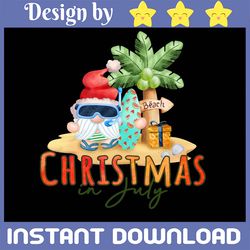 christmas in july surfing santa, christmas in july png, surfing santa png, beach santa, sublimation, digital download