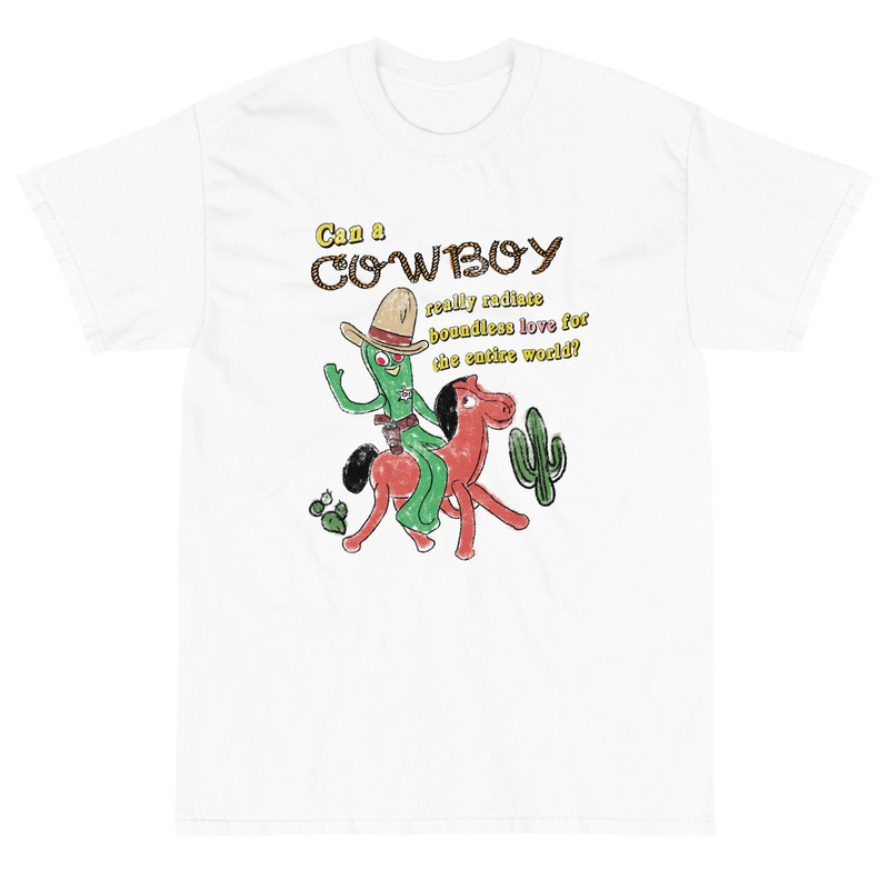 Buddhist Cowboy Meme Short Sleeve T-Shirt - 3.jpg