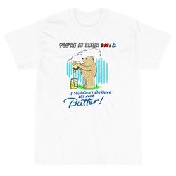 butter bear short sleeve tee