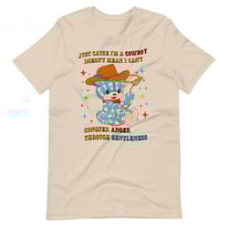 conquer anger unisex tee