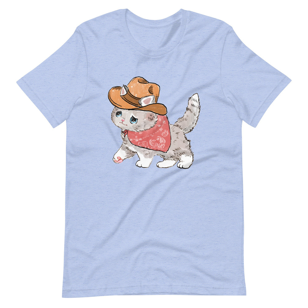 Cowboy Kitty Unisex t-shirt - 2.jpg