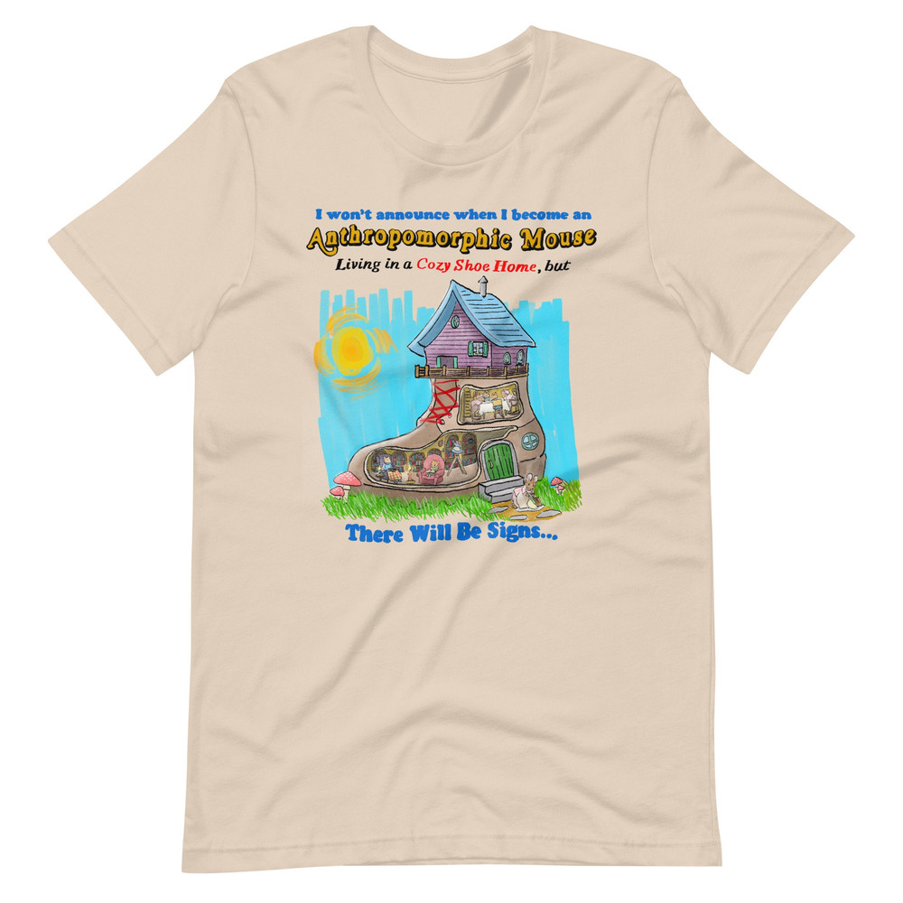 Cozy Mouse Unisex t-shirt - 1.jpg