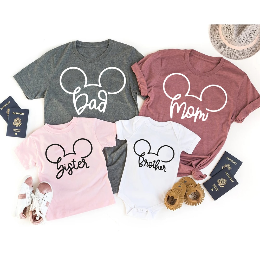 Mouse Family Vacation Shirts, Custom Family Vacation Tees , Magical Family T-shirts, Personalized Family Shirts, Family Mouse Shirts - 1.jpg