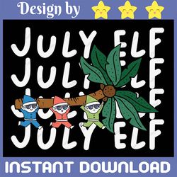 christmas in july svg, elf squad svg, beach vacation png, christmas in july santa hat sunglasses summer celebration png,