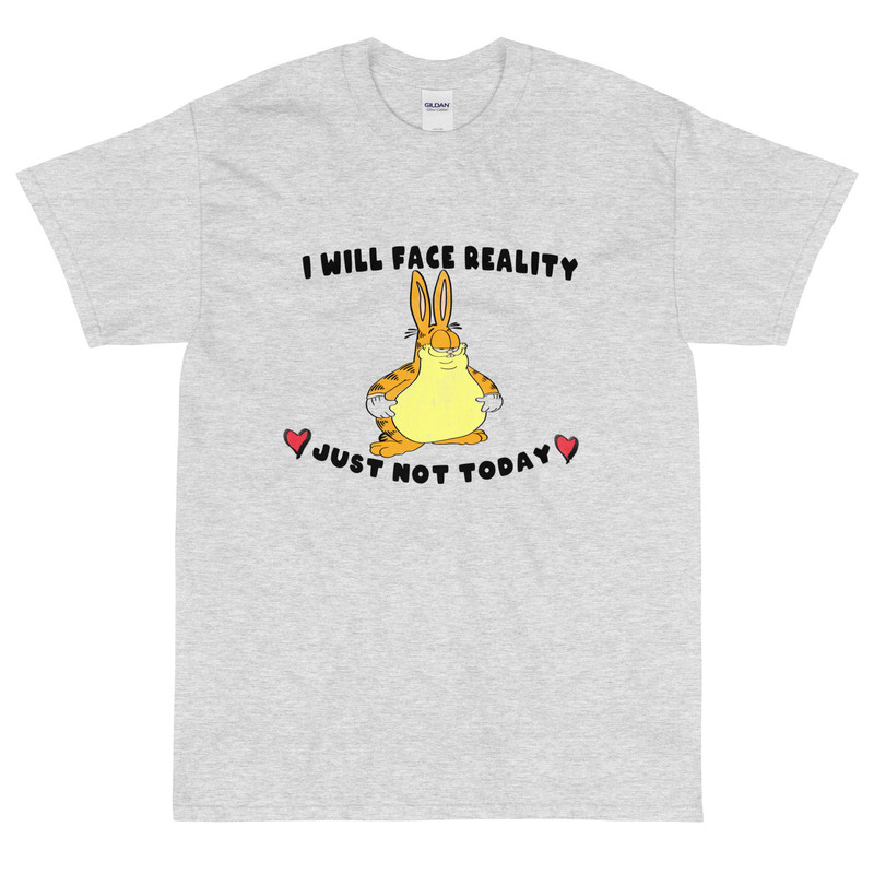 Face Reality w Chungus Short Sleeve T-Shirt - 1.jpg