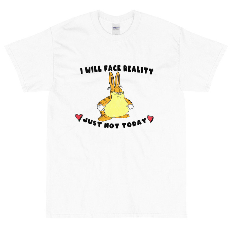 Face Reality w Chungus Short Sleeve T-Shirt - 2.jpg