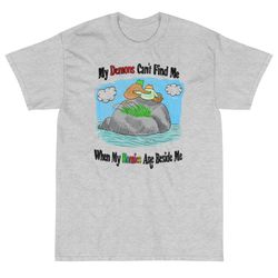 homies beside me short sleeve tee