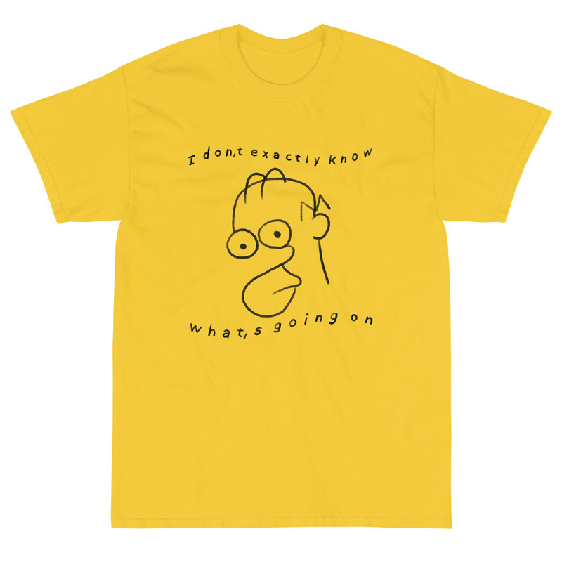 Idk whats going on meme Short Sleeve T-Shirt - 1.jpg