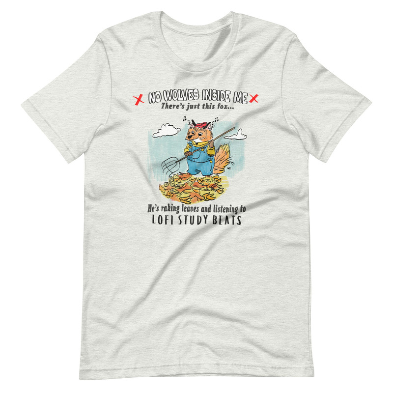 Lofi Fox Unisex t-shirt - 4.jpg