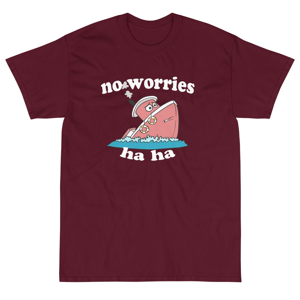 No Worries Short Sleeve T-Shirt - 3.jpg