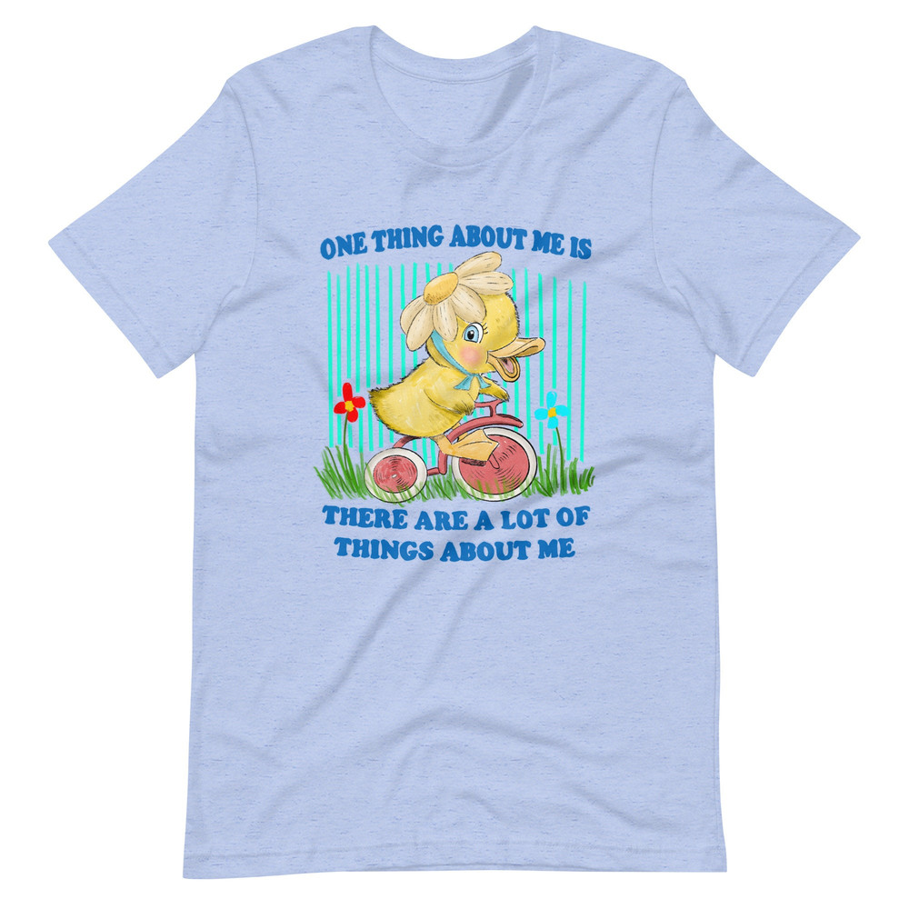 One Thing About Me Unisex t-shirt - 2.jpg