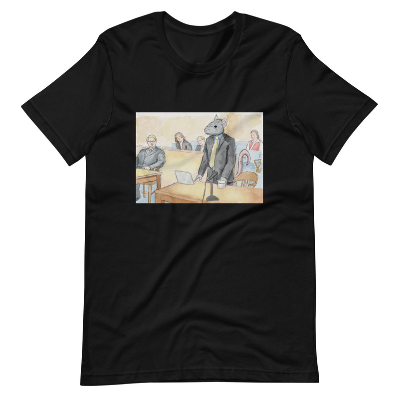 Rosetti the Rat (On Cinema) Unisex t-shirt - 1.jpg