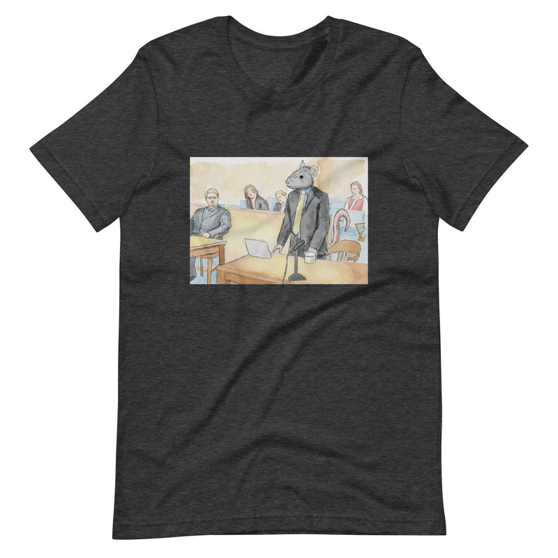 Rosetti the Rat (On Cinema) Unisex t-shirt - 3.jpg