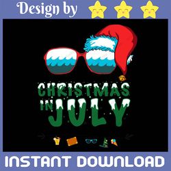 Christmas In July Summer Beach Svg, Summer Vibes Svg, Beach Vacation Svg, Holiday Svg, Tropical Svg