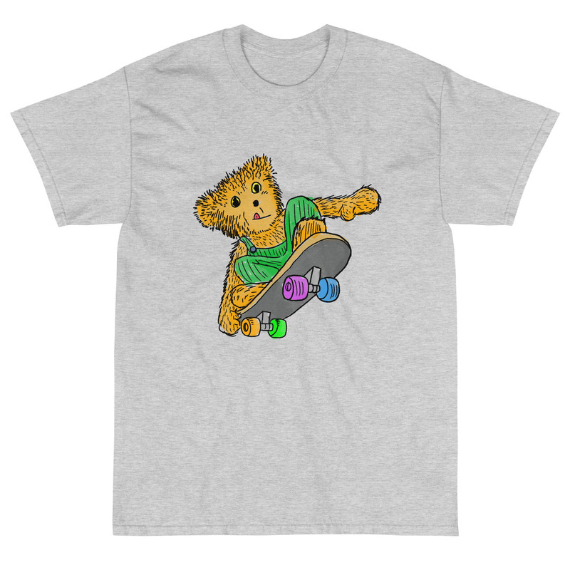 Skateboarding Short Sleeve T-Shirt - 2.jpg