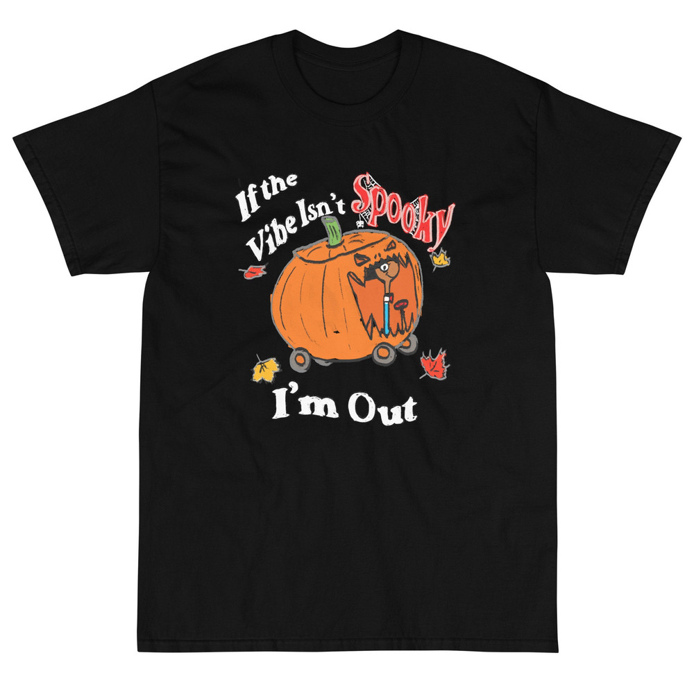 Spooky Vibe Short Sleeve T-Shirt - 1.jpg