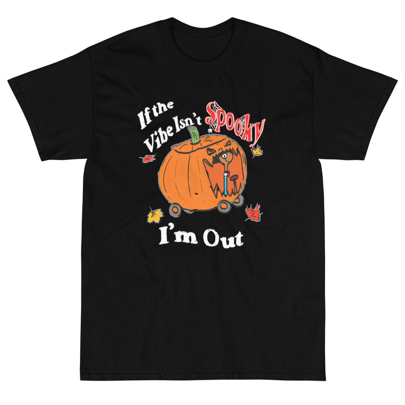 Spooky Vibe Short Sleeve T-Shirt - 1.jpg