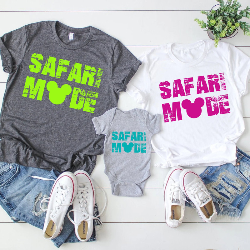 Safari Mode Animal Kingdom Shirt, Safari Disney Shirt, Kilimanjaro Safari Shirt, Disney Mode Shirt, Safari Ride Shirt, Family Matching Shirt - 1.jpg