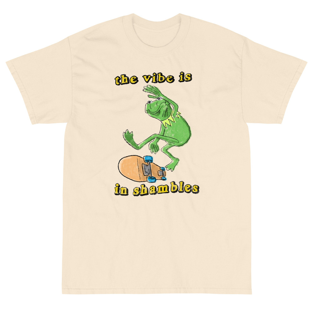 Vibe in Shambles Short Sleeve T-Shirt (The Original) - 4.jpg