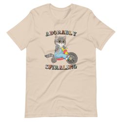adorably spiraling unisex tee