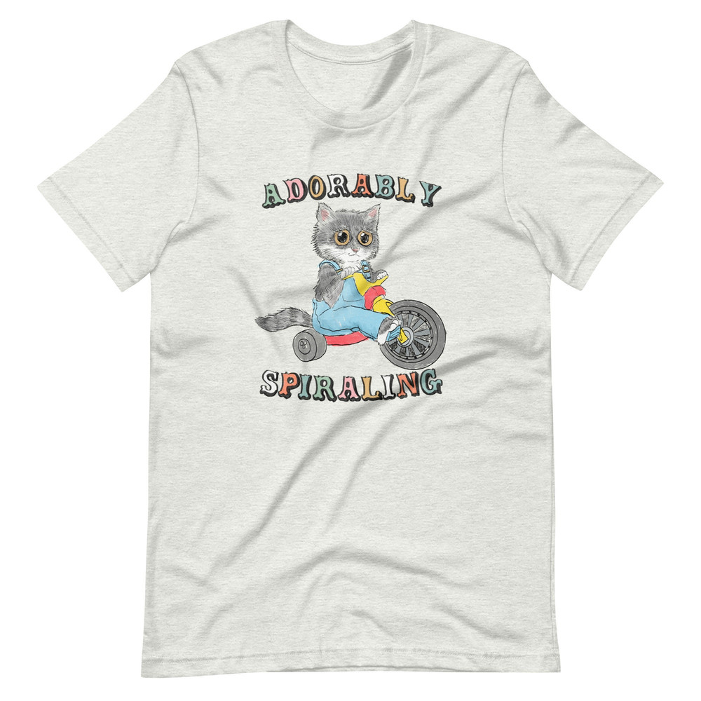 Adorably Spiraling Unisex t-shirt - 3.jpg