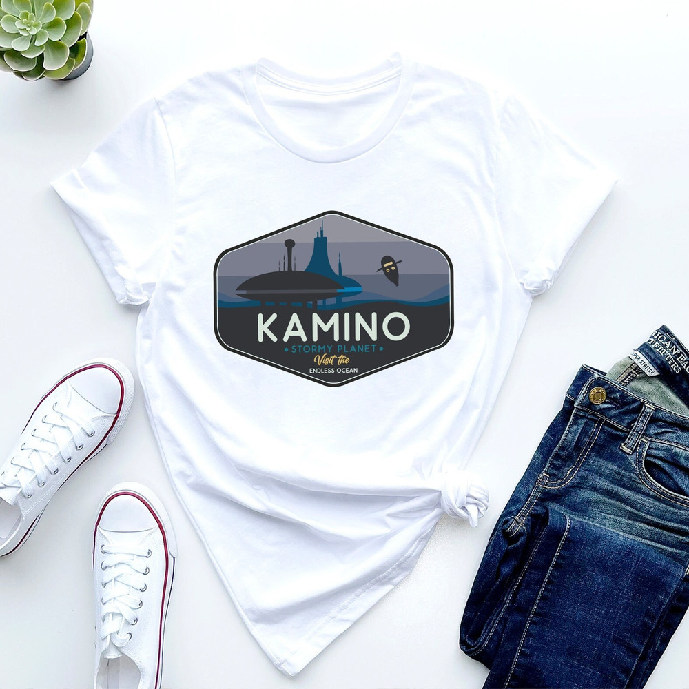 Star Wars T Shirt, Kamino Planet T-Shirt, Men's & Women's Shirt, Star Wars Shirt, Kamino T-Shirt, Unisex, Boba Fett Shirt, Fett Shirt, Gift - 1.jpg