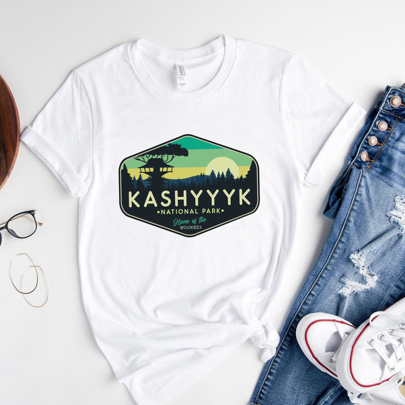 Star Wars T Shirt, Kashyyyk Forest T-Shirt, Men's & Women's Shirt, Star Wars Shirt, Kashyyyk Shirt, Unisex, Chewbacca Shirt, Luke Skywalker - 1.jpg