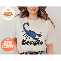 scorpio t shirt, scorpio zodiac, scorpio gifts, astrology, zodiac gifts, zodiac scorpio, gifts for scorpio, scorpio girl