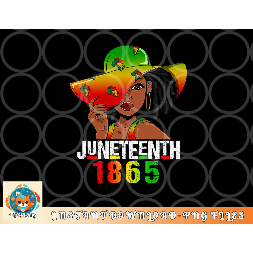 1865 Juneteenth Celebrate African American Freedom Day Women png, digital download copy.jpg