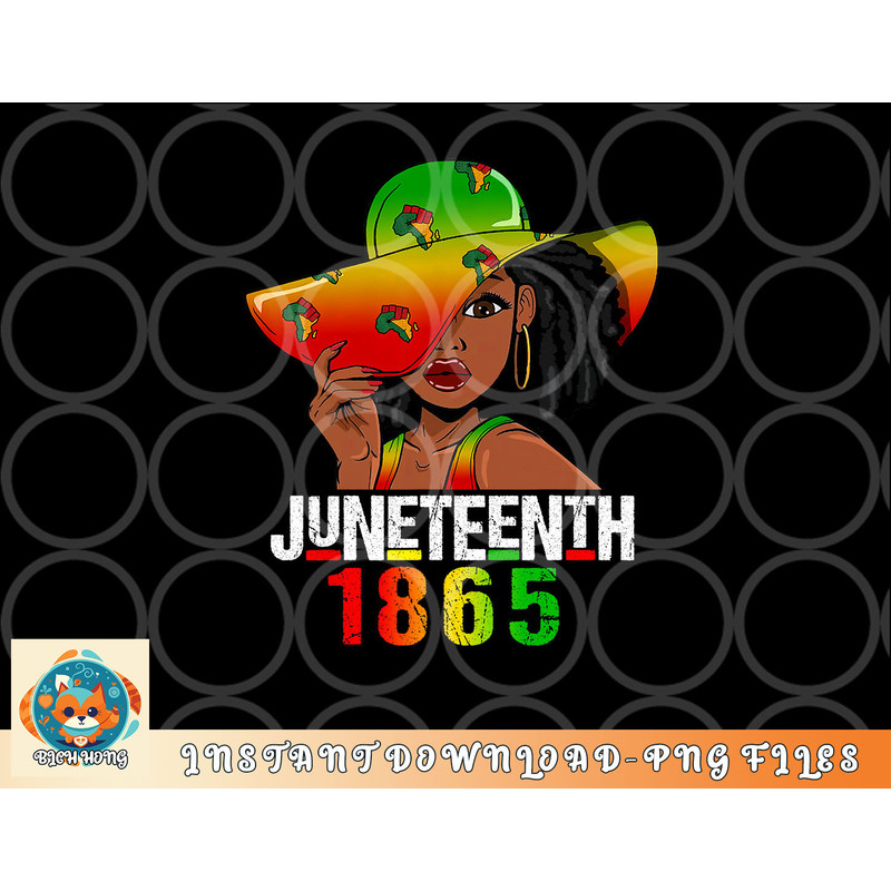 1865 Juneteenth Celebrate African American Freedom Day Women png, digital download copy.jpg