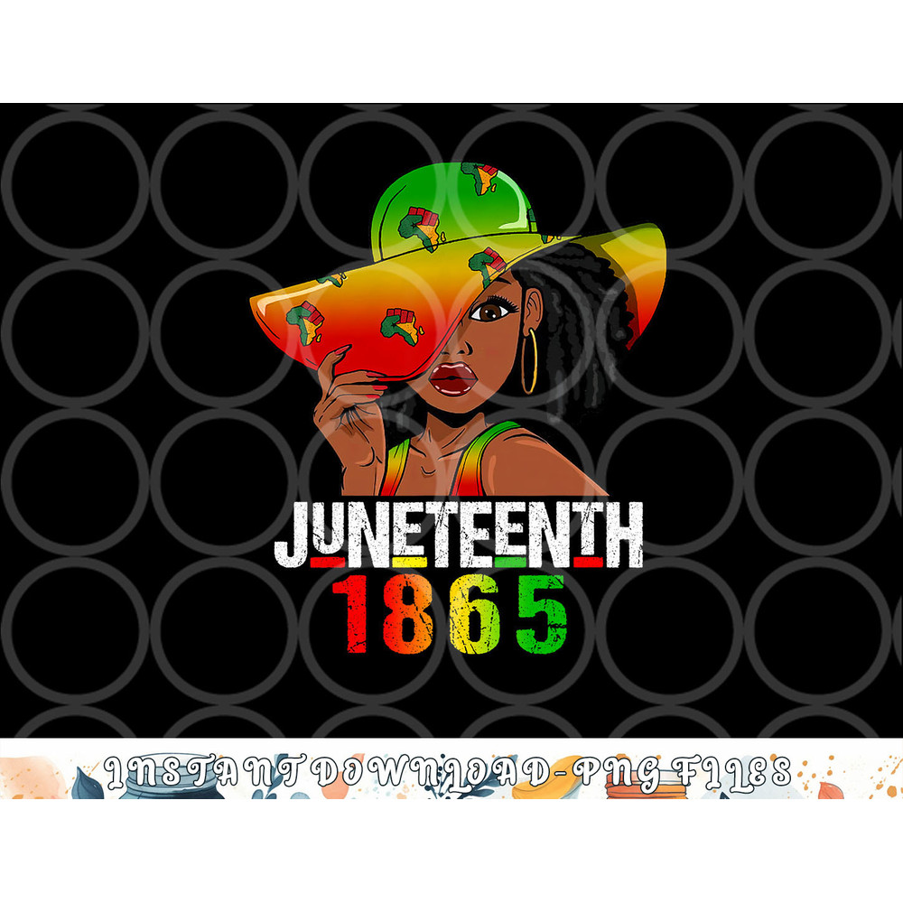 1865 Juneteenth Celebrate African American Freedom Day Women png, digital download copy.jpg