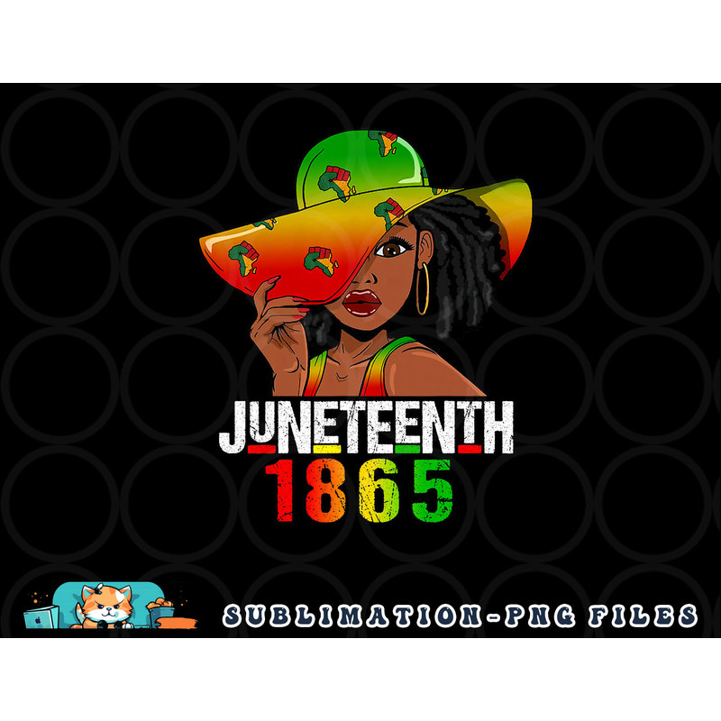 1865 Juneteenth Celebrate African American Freedom Day Women png, digital download copy.jpg