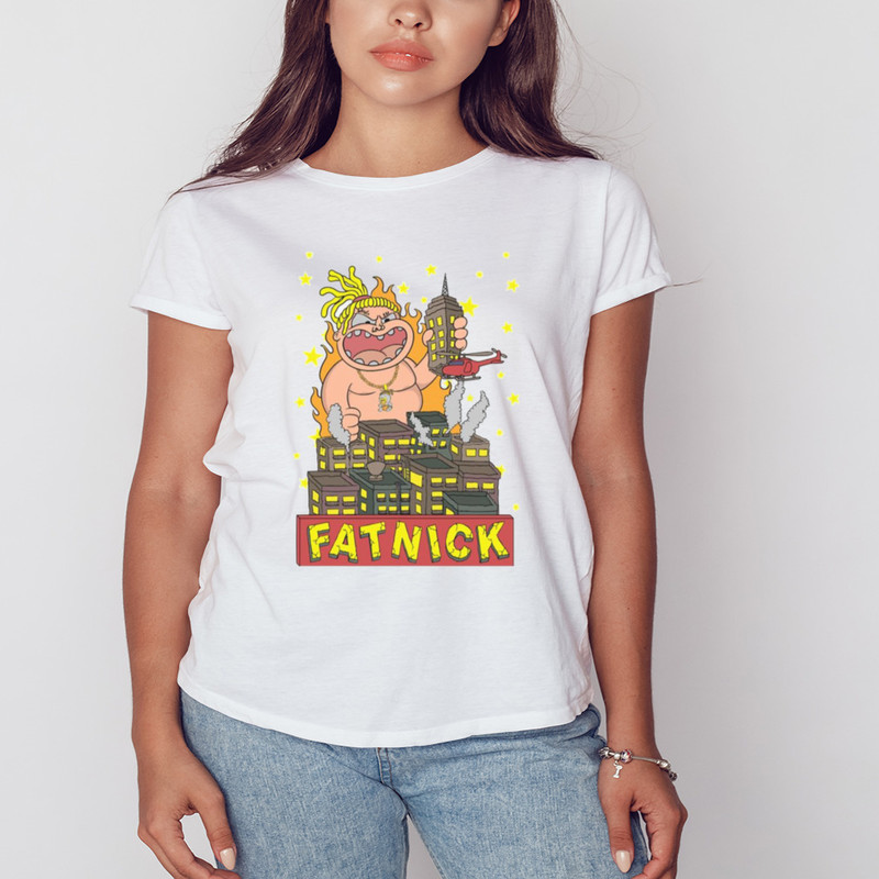 Fat Nick Godzilla Design Pouya shirt, Unisex Clothing, Shirt For Men Women, Graphic Design, Unisex Shirt
