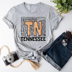 tennessee shirt, tennessee home tee, ennessee state map shirt, tennessee travel gifts