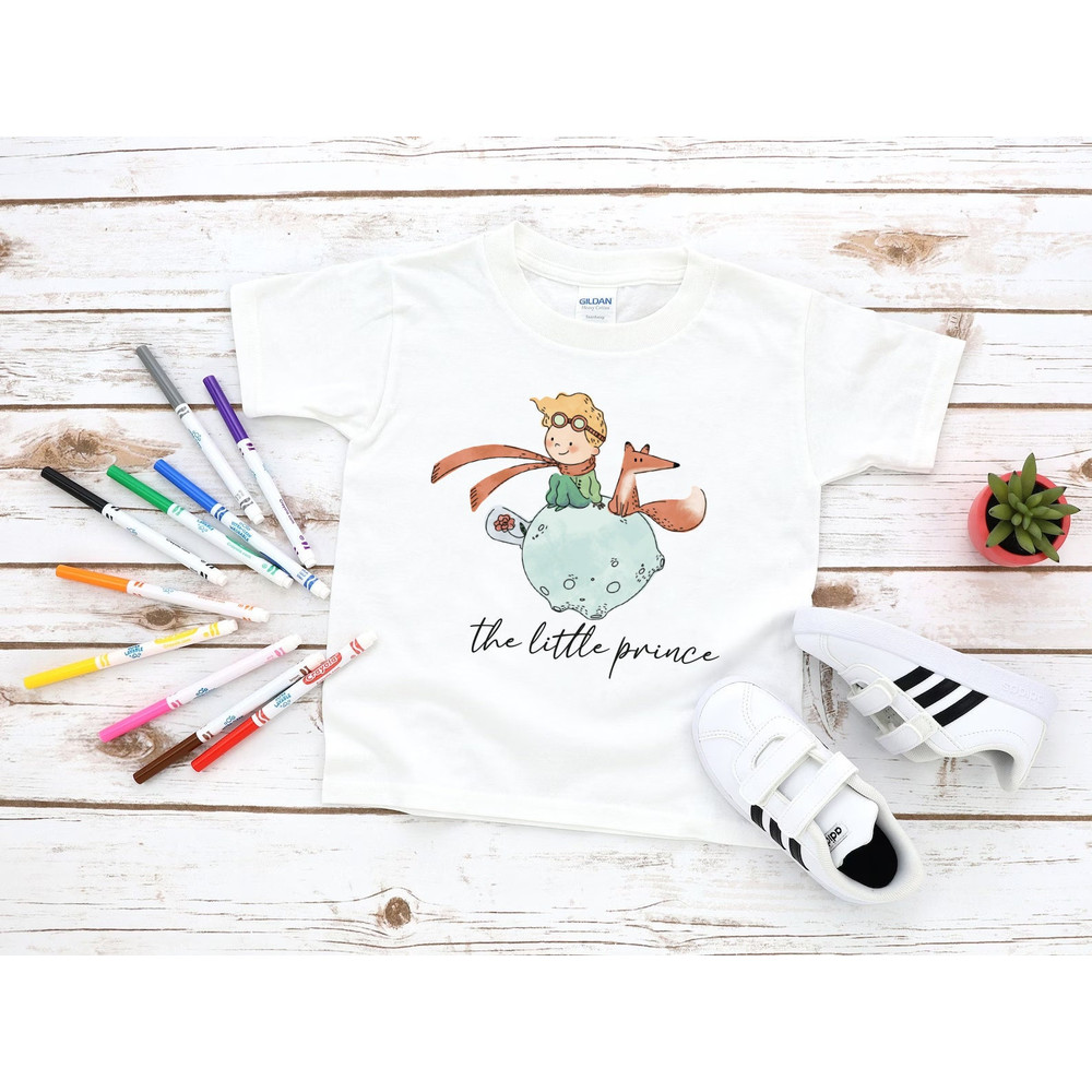 The Little Prince Shirt, Gift For Book Lovers, Le Petit Prince Shirt, Prince and Fox Shirt, Gift For Her, Gift For Him,Prince And Rose Shirt - 1.jpg