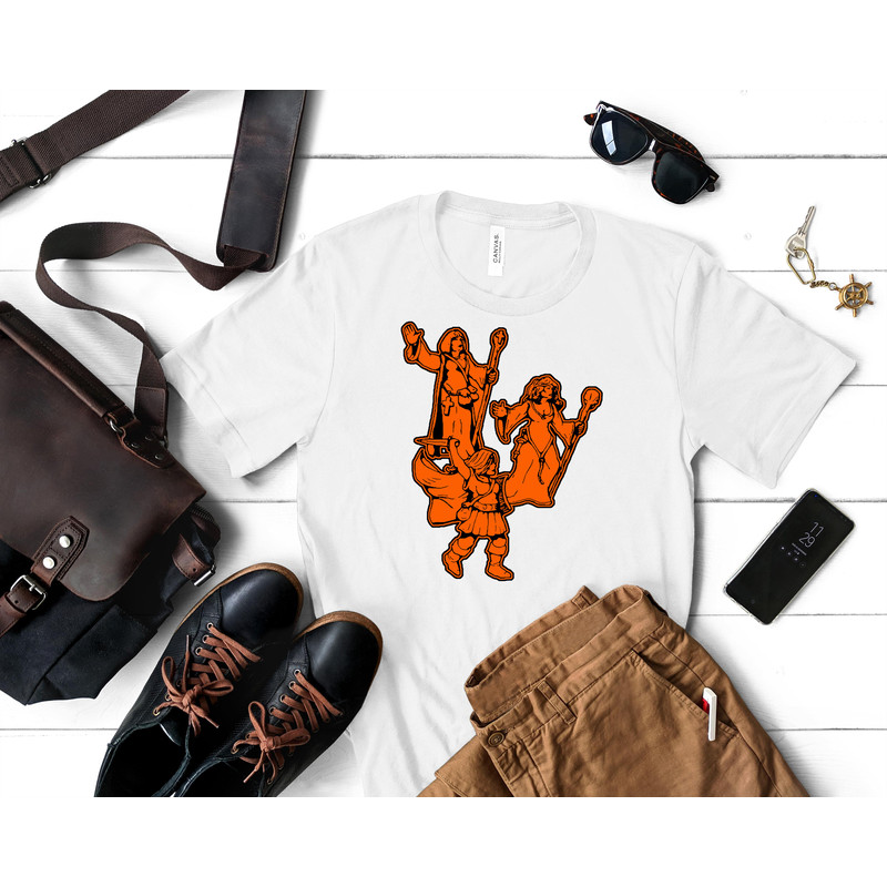 Adventurers - Orange  Classic T-Shirt 133_White_White.jpg