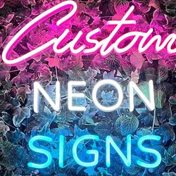 Led Neon Light Custom Neon Sign Personalised Hair Nails Store Business Logo Birthday Party Wedding Decor Room