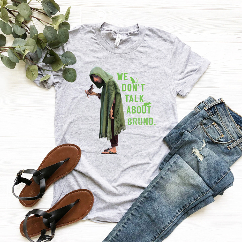 We Don't Talk About Bruno Shirt, Disney Encanto Shirt, Madrigal Family, Family Matching Shirt, Encanto Family Shirt, Encanto Shirt - 1.jpg