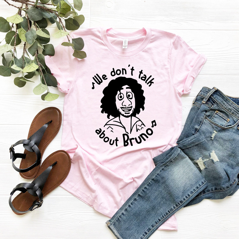 We Don't Talk About Bruno Shirt, Encanto Shirt, Mirabel Madrigal Shirt, Disney Family Encanto Shirt, Bruno Encanto Shirt, Funny Disney Shirt - 1.jpg