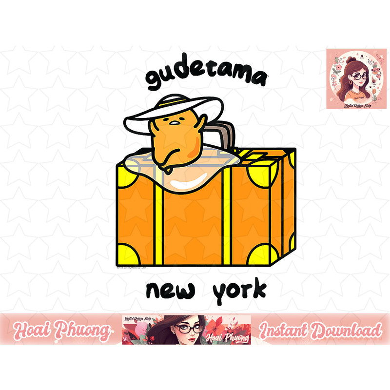 Gudetama New York png, instant download.jpg