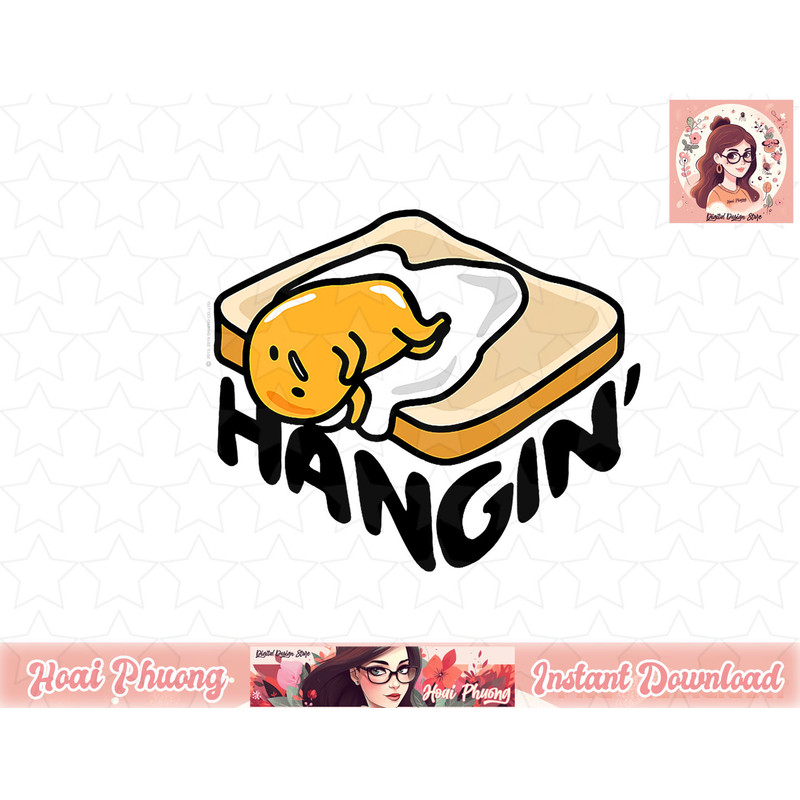 Gudetama the Lazy Egg Japan Lazy Hanging png, instant download.jpg