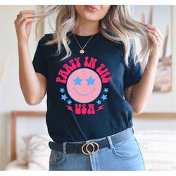 party in the usa shirt, 4th of july party shirt, fourth of july celebrate shirt, 4th of july firework party shirt