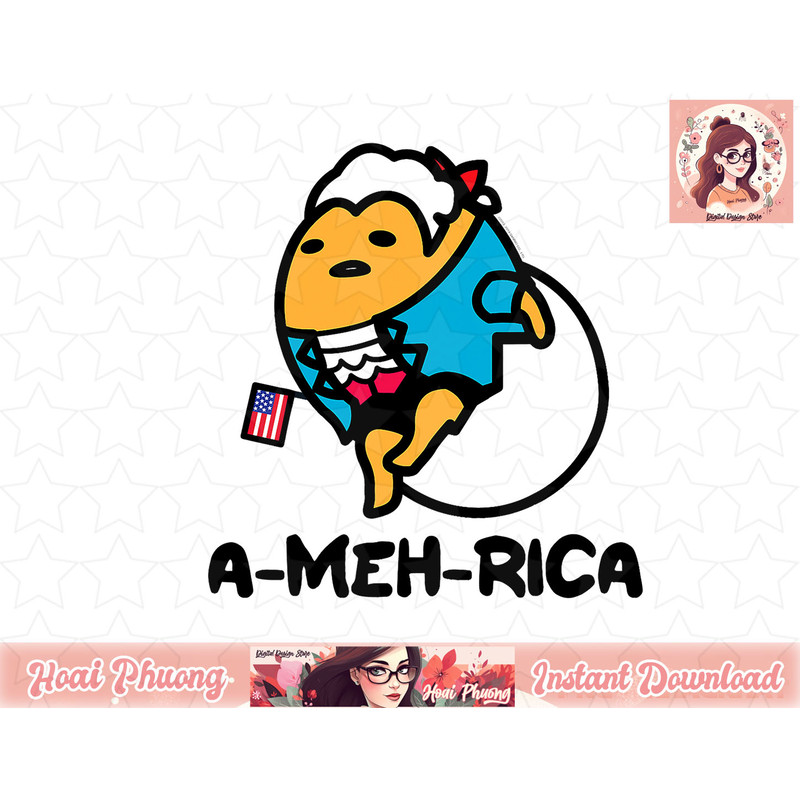 Gudetama the Lazy Egg USA Patriotic America Founding Fathers png, instant download.jpg